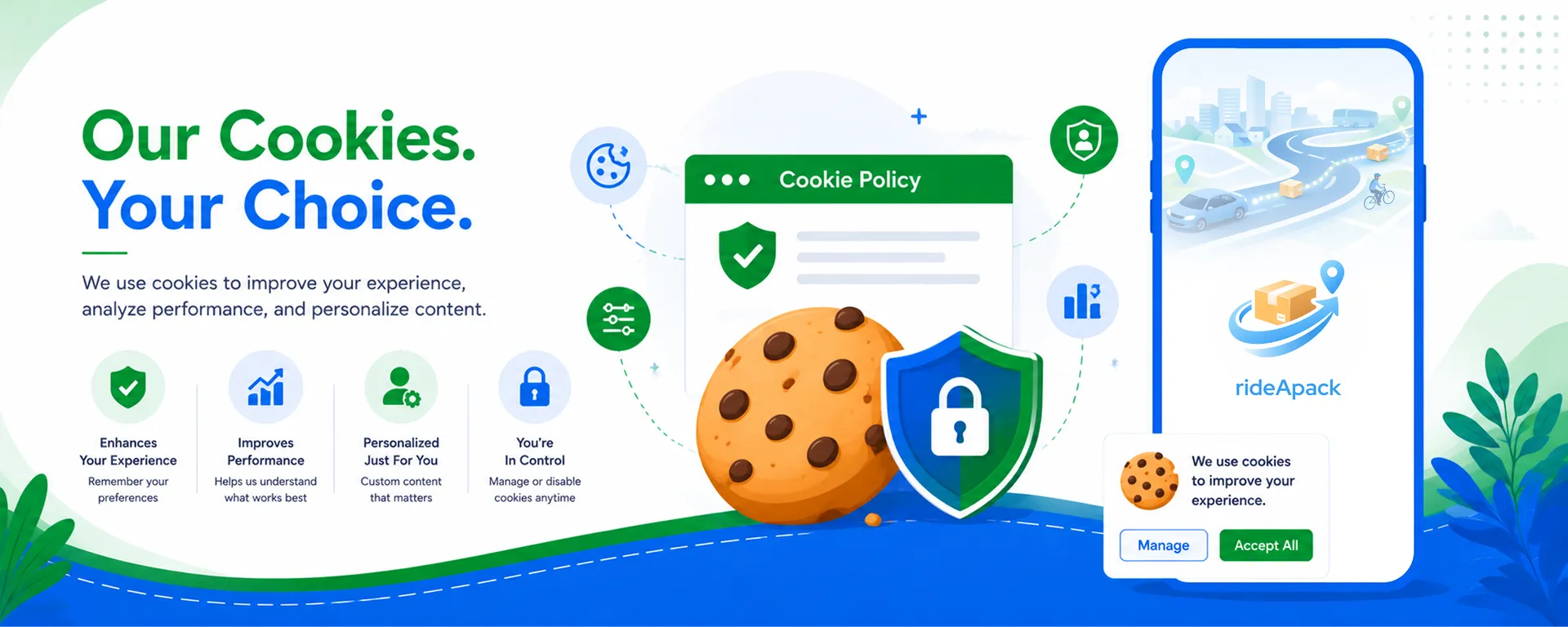 Our Cookies, Your Choice — how RideApack uses cookies to improve your experience