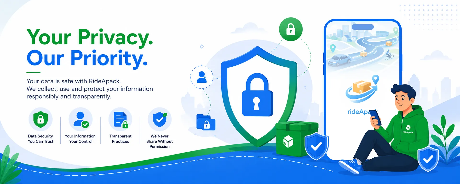 Your Privacy, Our Priority — how RideApack protects your data
